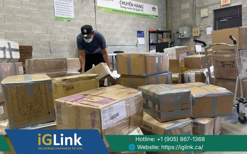 Hãng vận chuyển được chọn ảnh hưởng đến phí gửi hàng nội địa Canada