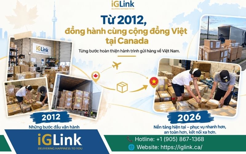 iGLink phục vụ cộng đồng người Việt tại Canada từ năm 2012