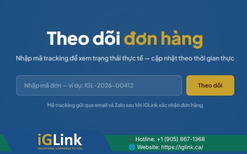Theo dõi đơn hàng đến khi giao tận tay là bước cuối trong quy trình