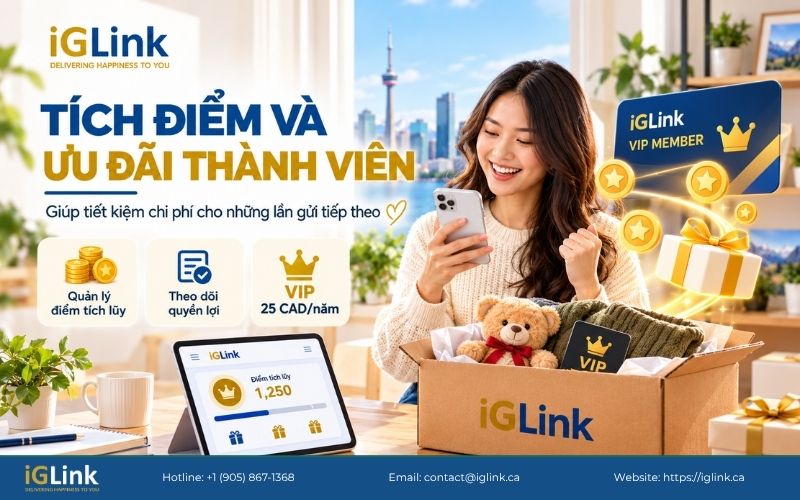 Chương trình tích điểm của iGLink mang đến cơ hội tiết kiệm chi phí