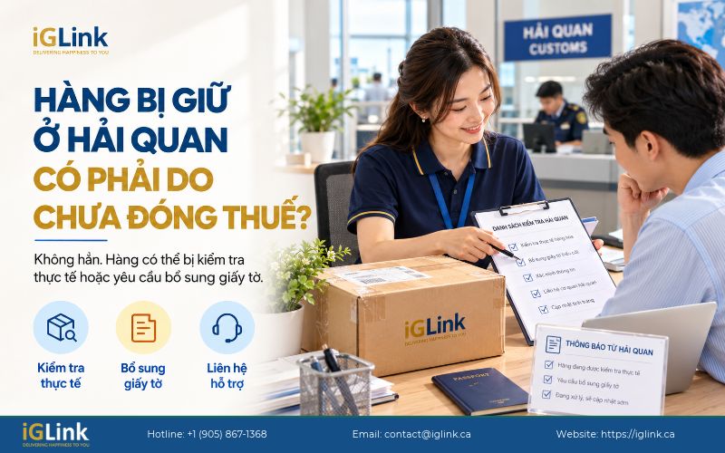 Hàng chờ xử lý tại hải quan có thể cần kiểm tra hoặc bổ sung giấy tờ 